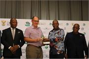 Wining group at the Green Drop report release event